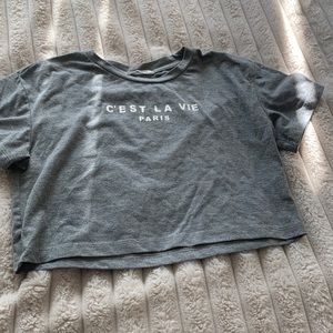 Grey top size:10 in girls!!